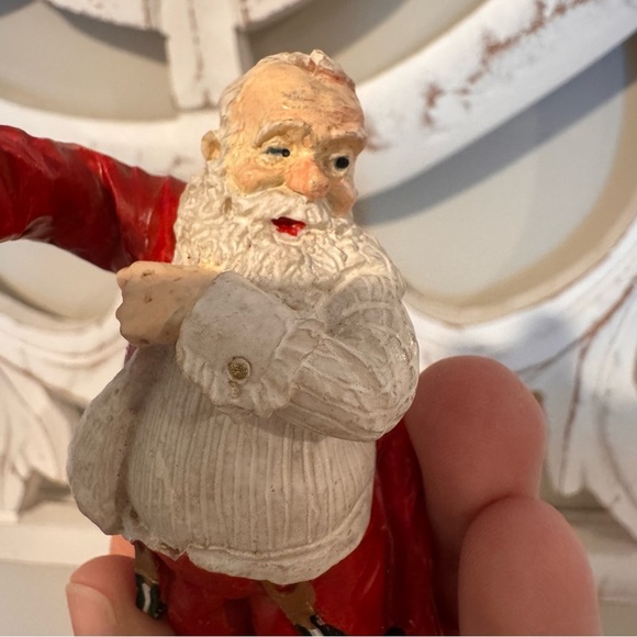 Vintage TWAS THE NIGHT BEFORE FIGURINES SANTA 4” - Picture 4 of 5